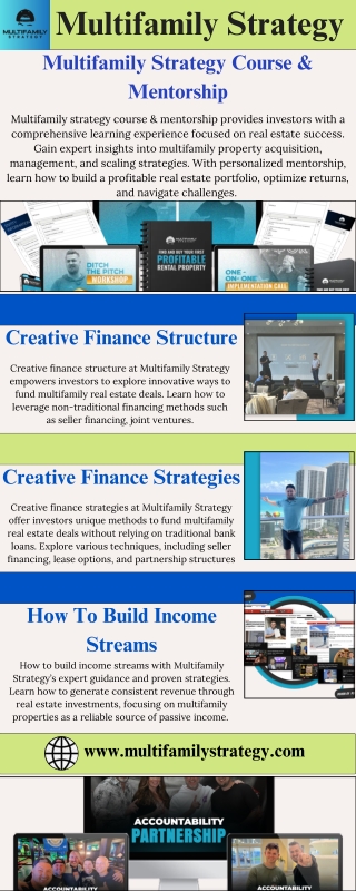 Multifamily Strategy Course & Mentorship