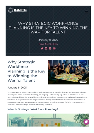 Workforce Planning