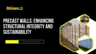 Buy High-Quality Precast Walls Online | Indiawalls