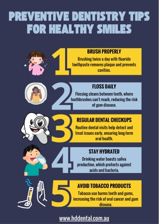 Preventive Dentistry Tips for Healthy Smiles