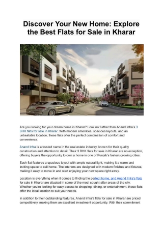 2 BHK Flats for sale in Zirakpur