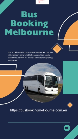 Bus Booking Melbourne