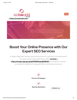 Boost Your Visibility with OctaWorlds SEO Services