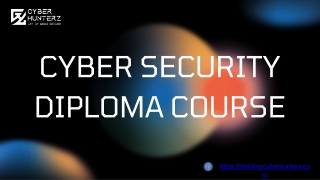 cyber security diploma course