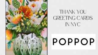 Thank You Greeting Cards In NYC