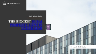 Dubai Real Estate Expoin Hyderabad 2025  Inchbrick