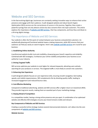 Website and SEO Services (2)