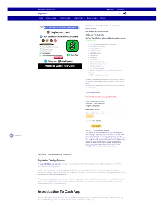 Buy Verified Cash App Accounts - 99.99% Safe 4k, 15k and 25k 