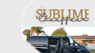 Melbourne Airport Transfers With Sublime Chauffeur