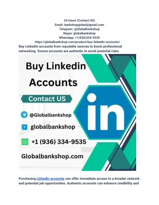 Where to Buy LinkedIn Accounts? [12 Best Sites]