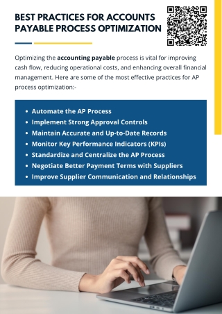 Best Practices For Accounts Payable Process Optimization