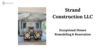 Strand Construction - Expert Builders in Palm Beach County