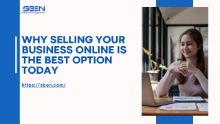 Why Selling Your Business Online is the Best Option Today