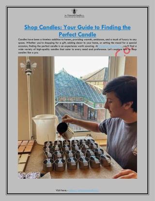 Shop Candles: Your Guide to Finding the Perfect Candle.pdf