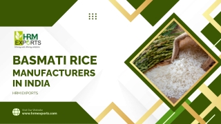 Best Basmati Rice Manufacturers In India