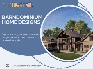 Design Your Ideal Barndominium Home with THAT HOME DESIGN SITE