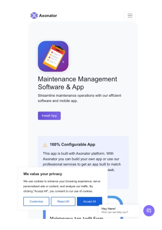 Maintenance Management Software
