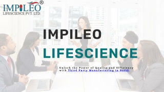 Third Party Manufacturing in Baddi