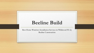 Best Home Windows Installation Services in Wildwood FL by Beeline Construction