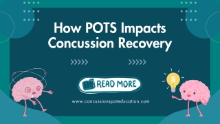 How POTS Impacts Concussion Recovery