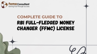Complete Guide to RBI Full-Fledged Money Changer (FFMC) License