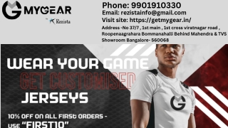 Customized Football jersey Design