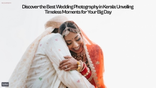 Discover the Best Wedding Photography in Kerala – You Won’t Believe These Stunni