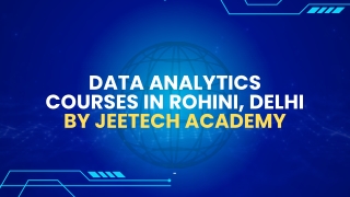 Data Analytics Courses in Rohini, Delhi