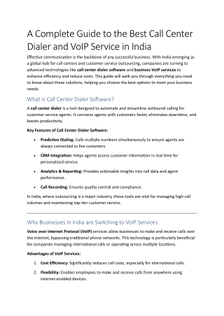 A_Complete_Guide_to_the_Best_Call_Center_Dialer_and_VoIP_Service