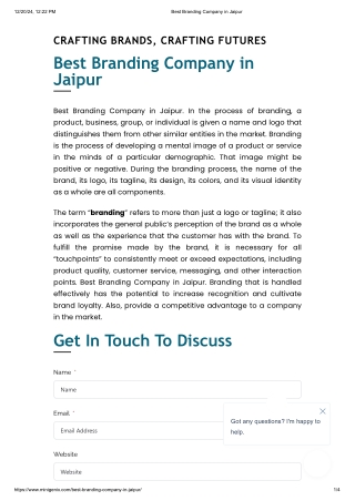 Best Branding Company in Jaipur
