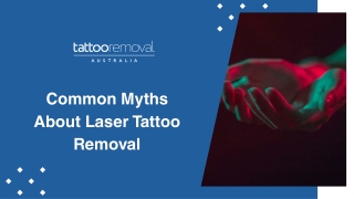 Common Myths About Laser Tattoo Removal