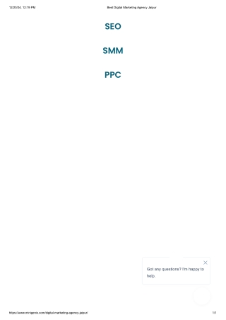 Best Digital Marketing Agency Jaipur