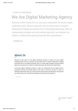 Best Digital Marketing Company in Jaipur