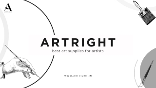 Premium Art Supplies with ARTRIGHT Kolkata