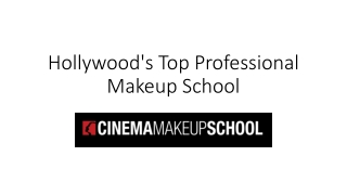 Hollywood's Top Professional Makeup School