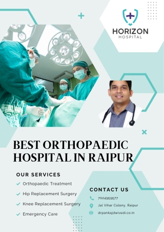 Best Orthopedic Hospital In Raipur