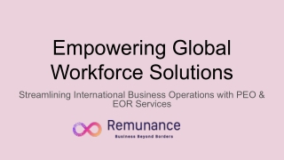 Streamlining International Business Operations with PEO & EOR Services