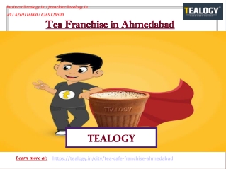Tea Franchise in Ahmedabad