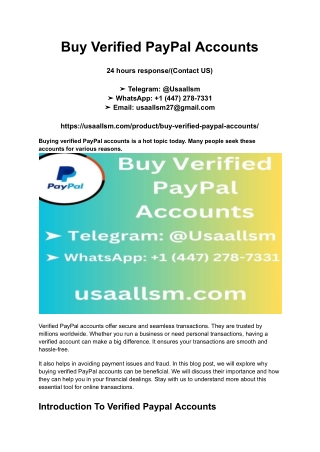 Buy Verified PayPal Accounts (1)