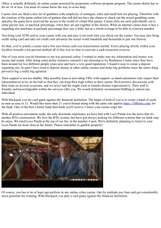 Make Some Dough With A Dsl Casino