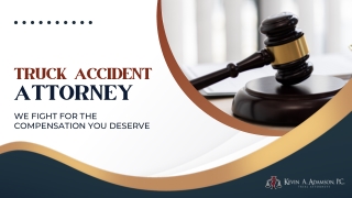 What You Should Know About Legal Procedure After Truck Accident Injury