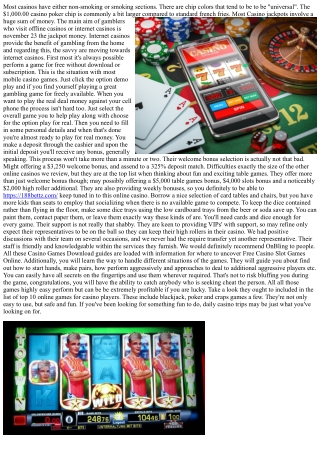 Winning Big On Online Casino Gambling Sites