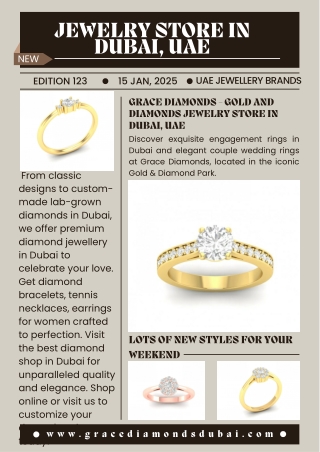 Grace Diamonds – The Ultimate Jewelry Shopping Destination in Dubai