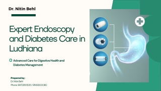 Expert Endoscopy and Diabetes Care in Ludhiana