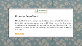 Comprehensive Lifestyle App – Your Health Companion