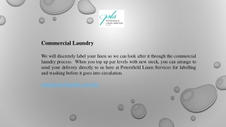 Comprehensive Commercial Laundry Services – Fast & Reliable