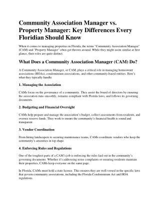 Prime Land Opportunities in Florida