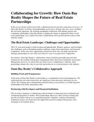 Trusted Solutions with Cam Property Services