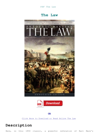 PDF The Law