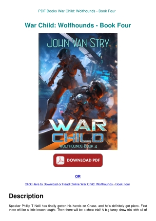 PDF Books War Child Wolfhounds - Book Four